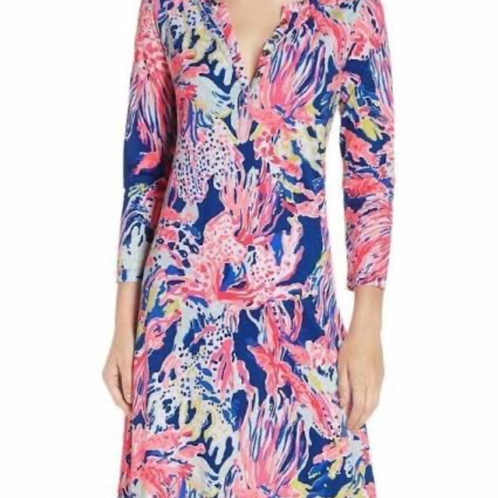 Lily Pulitzer Banyan Sunken Treasure Dress Sz S